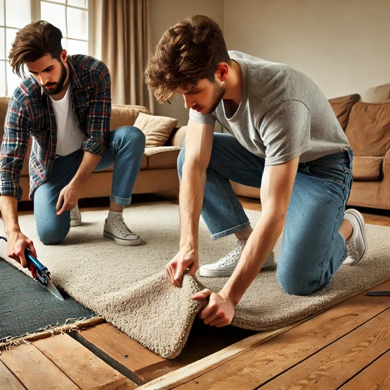 Professional carpet removal and disposal service