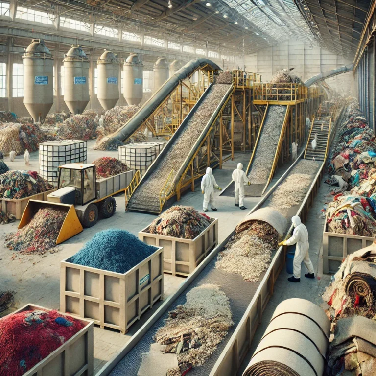 carpet recycling facility