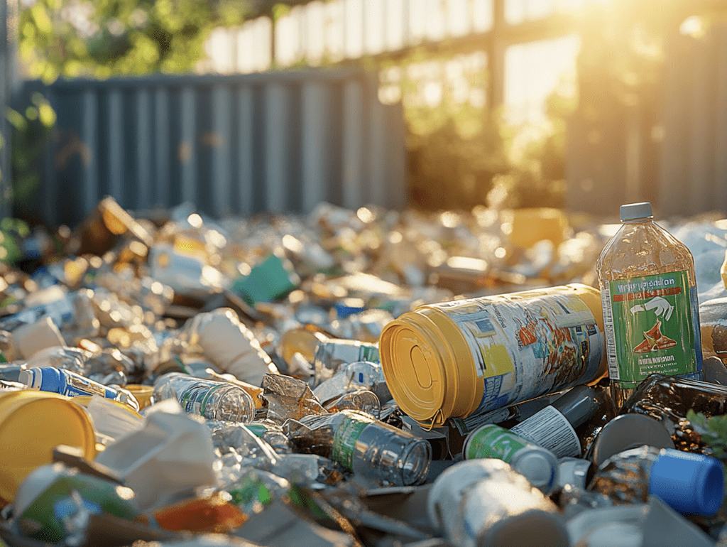 Common Types of Non-Recyclable and Recyclable waste