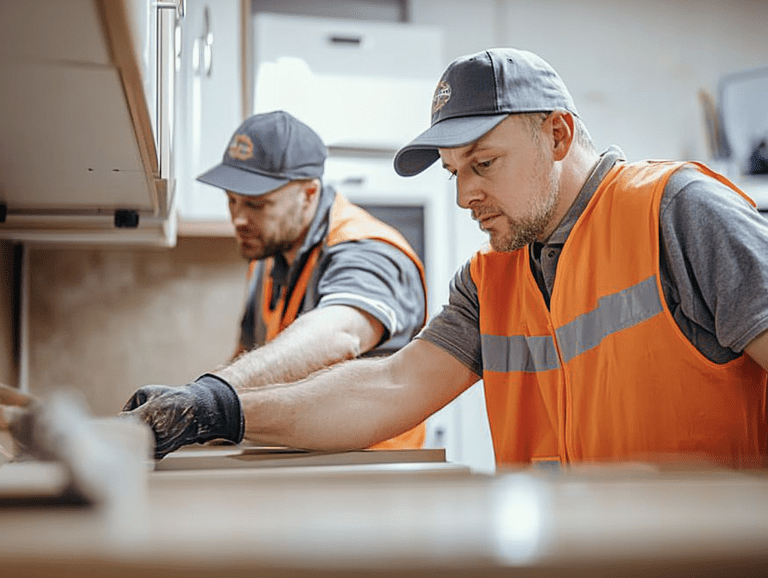 How to remove kitchen cabinets- Man and Van House Clearance