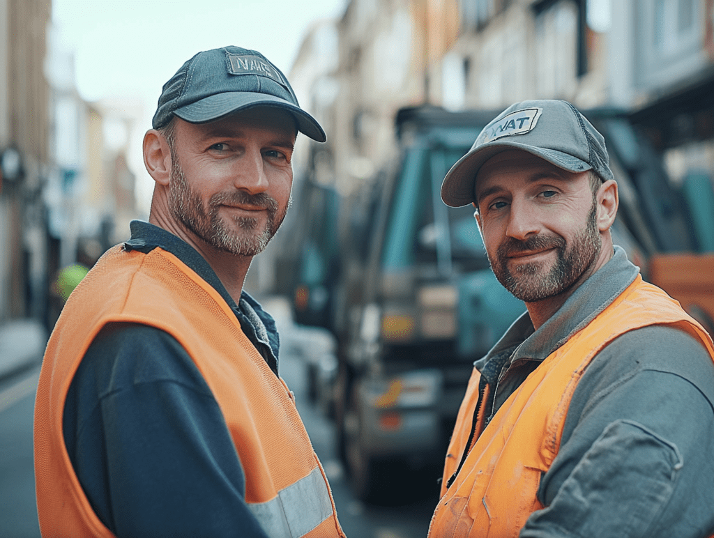 Professional house clearance team, dealing with hoarded house clearance